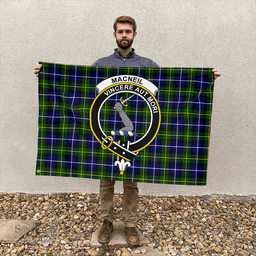 MacNeill of Barra Modern Classic Crest House Flag