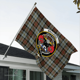 MacLeod of Harris Weathered Classic Crest House Flag