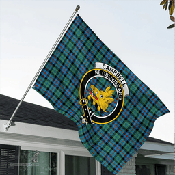 Scottish Campbell of Cawdor Ancient Clan Tartan House Flag - Cress Classic Scottish Plaid Tartan Plaid