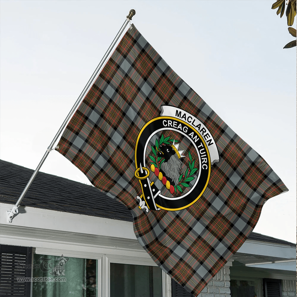 MacLaren Weathered Classic Crest House Flag