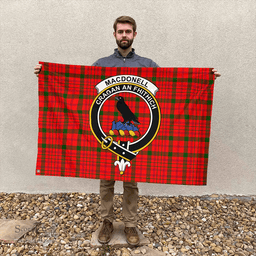 MacDonnell of Keppoch Modern Classic Crest House Flag