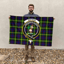 Watson Modern Classic Crest House Flag