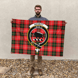 Nesbitt Modern Classic Crest House Flag