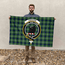 Tweedside District Classic Crest House Flag