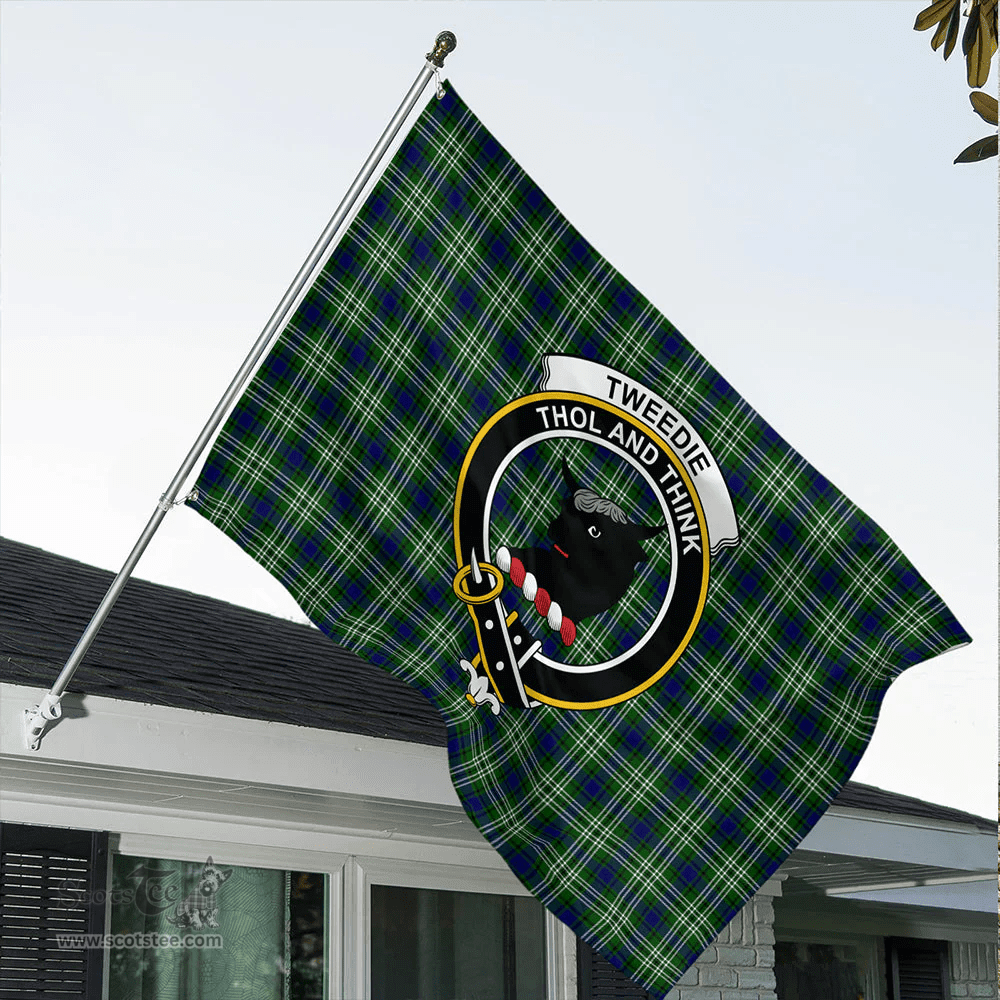Tweedside District Classic Crest House Flag