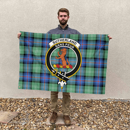 Sutherland Old Ancient Classic Crest House Flag