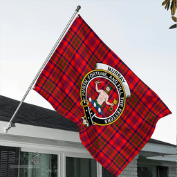 Murray of Tulloch Modern Classic Crest House Flag