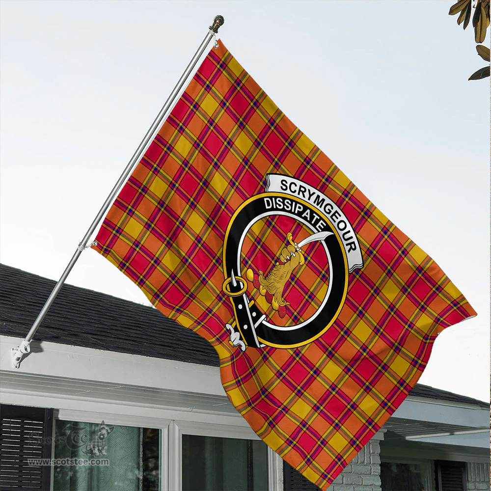 Scrymgeour Classic Crest House Flag