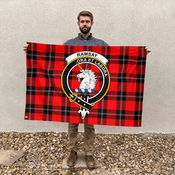 Ramsay Modern Classic Crest House Flag