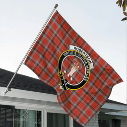 Robertson Weathered Classic Crest House Flag