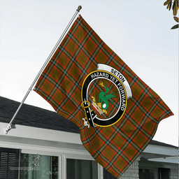 Seton Hunting Modern Classic Crest House Flag