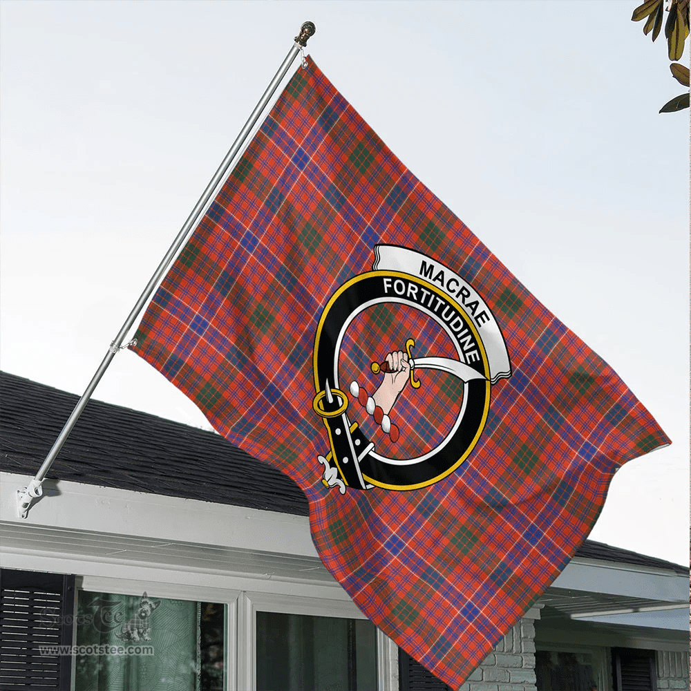 MacRae Ancient Classic Crest House Flag