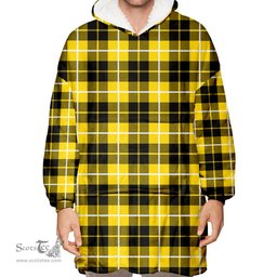 Scottish Barclay Dress Modern Clan Tartan Oversized Blanket Hoodie - Classic Scottish Plaid Tartan Plaid