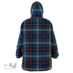 Scottish Grewar Clan Tartan Oversized Blanket Hoodie - Classic Scottish Plaid Tartan Plaid