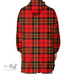 Scottish Brodie Modern Clan Tartan Oversized Blanket Hoodie - Classic Scottish Plaid Tartan Plaid