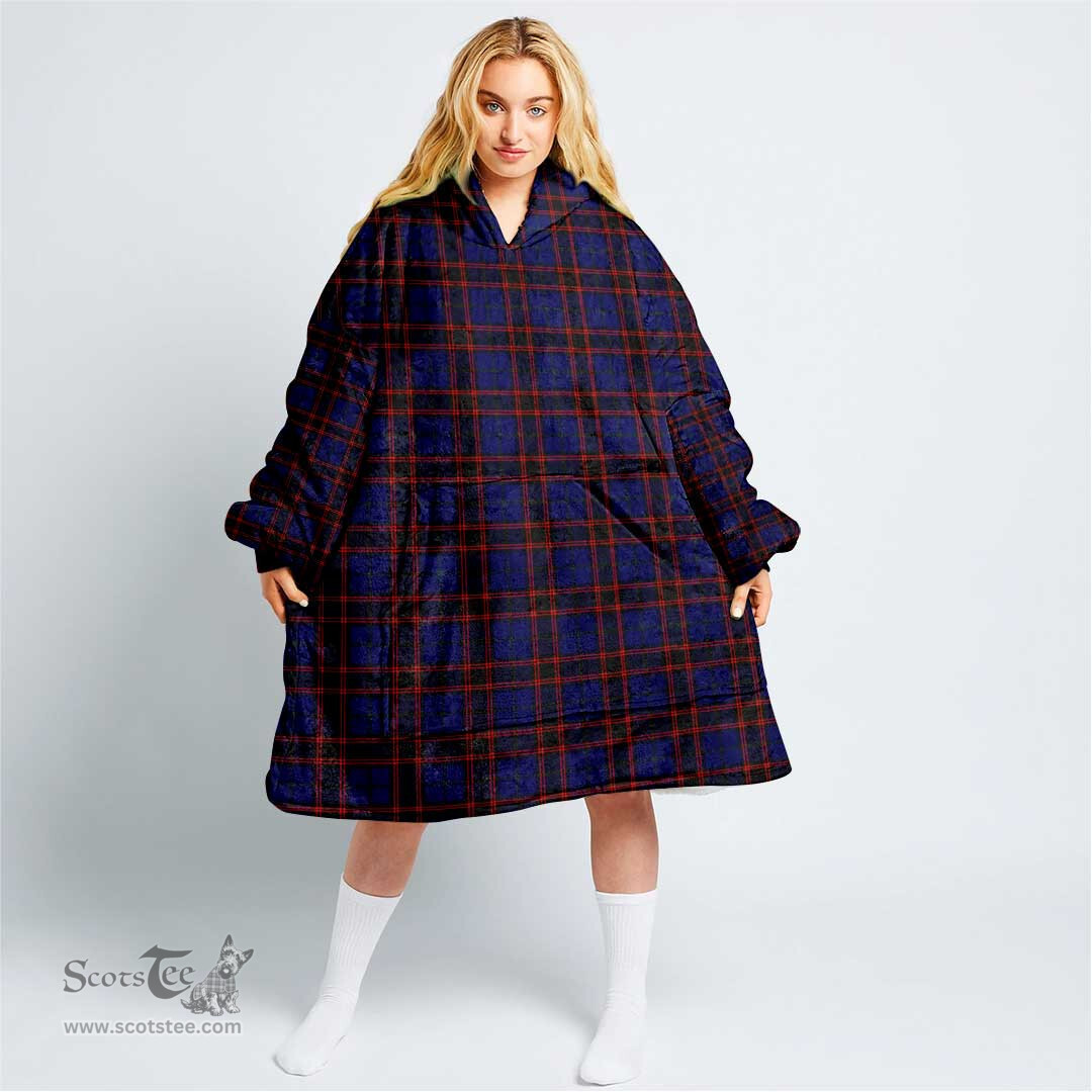 Scottish Home Modern Clan Tartan Oversized Blanket Hoodie - Classic Scottish Plaid Tartan Plaid