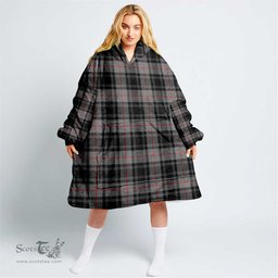 Scottish Moffat Modern Clan Tartan Oversized Blanket Hoodie - Classic Scottish Plaid Tartan Plaid