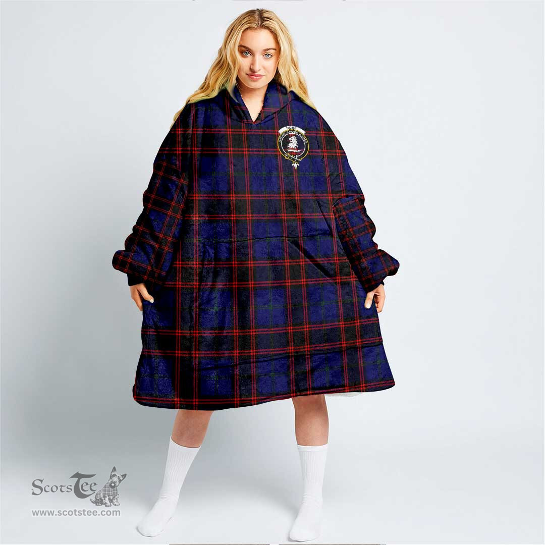 Scottish Home Modern Clan Tartan Oversized Blanket Hoodie - Crest Scottish Plaid Tartan Plaid