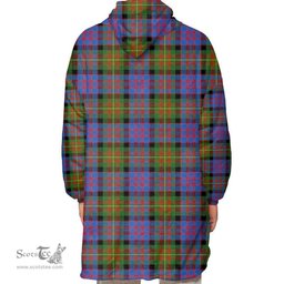 Scottish Carnegie Ancient Clan Tartan Oversized Blanket Hoodie - Classic Scottish Plaid Tartan Plaid