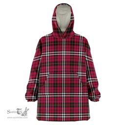 Scottish Little Clan Tartan Oversized Blanket Hoodie - Classic Scottish Plaid Tartan Plaid