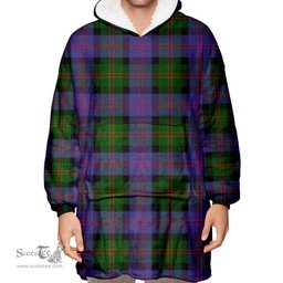 Scottish Blair Modern Clan Tartan Oversized Blanket Hoodie - Classic Scottish Plaid Tartan Plaid