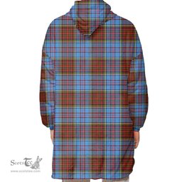 Scottish Anderson Modern Clan Tartan Oversized Blanket Hoodie - Classic Scottish Plaid Tartan Plaid