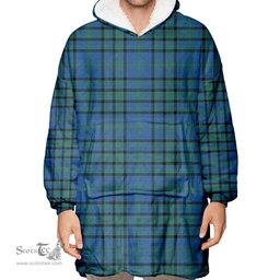 Scottish Matheson Hunting Ancient Clan Tartan Oversized Blanket Hoodie - Classic Scottish Plaid Tartan Plaid