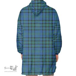 Scottish Matheson Hunting Ancient Clan Tartan Oversized Blanket Hoodie - Classic Scottish Plaid Tartan Plaid