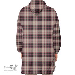 Scottish MacPherson Hunting Ancient Clan Tartan Oversized Blanket Hoodie - Classic Scottish Plaid Tartan Plaid