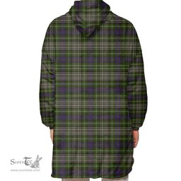 Scottish Davidson Tulloch Dress Clan Tartan Oversized Blanket Hoodie - Classic Scottish Plaid Tartan Plaid