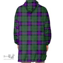 Scottish Armstrong Modern Clan Tartan Oversized Blanket Hoodie - Classic Scottish Plaid Tartan Plaid