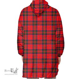 Scottish MacGillivray Modern Clan Tartan Oversized Blanket Hoodie - Classic Scottish Plaid Tartan Plaid