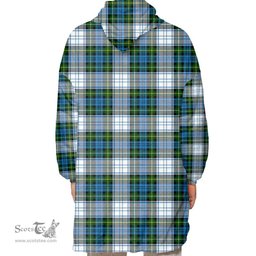 Scottish Campbell Dress Ancient Clan Tartan Oversized Blanket Hoodie - Classic Scottish Plaid Tartan Plaid