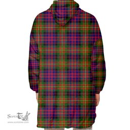 Scottish Carnegie Modern Clan Tartan Oversized Blanket Hoodie - Classic Scottish Plaid Tartan Plaid
