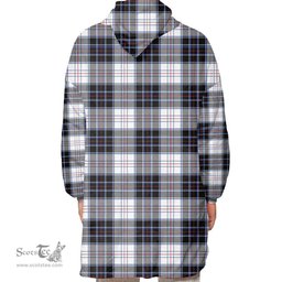 Scottish MacRae Dress Modern Clan Tartan Oversized Blanket Hoodie - Classic Scottish Plaid Tartan Plaid