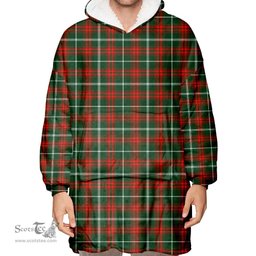 Scottish Princess Margaret Clan Tartan Oversized Blanket Hoodie - Classic Scottish Plaid Tartan Plaid