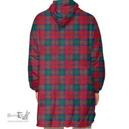Scottish Lindsay Modern Clan Tartan Oversized Blanket Hoodie - Classic Scottish Plaid Tartan Plaid