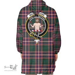 Scottish MacFarlane Hunting Modern Clan Tartan Oversized Blanket Hoodie - Crest Scottish Plaid Tartan Plaid