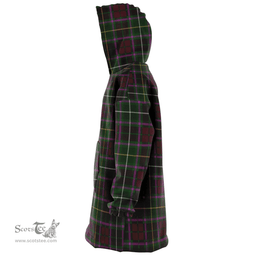 Scottish Crosbie Clan Tartan Oversized Blanket Hoodie - Classic Scottish Plaid Tartan Plaid