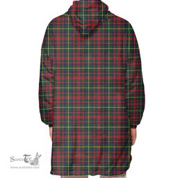 Scottish MacKintosh Hunting Modern Clan Tartan Oversized Blanket Hoodie - Classic Scottish Plaid Tartan Plaid
