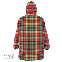 Scottish Ogilvie Clan Tartan Oversized Blanket Hoodie - Classic Scottish Plaid Tartan Plaid