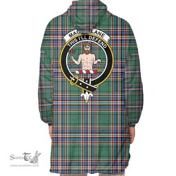 Scottish MacFarlane Hunting Ancient Clan Tartan Oversized Blanket Hoodie - Crest Scottish Plaid Tartan Plaid