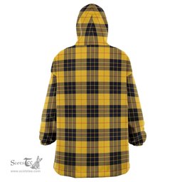 Scottish MacLeod of Lewis Ancient Clan Tartan Oversized Blanket Hoodie - Classic Scottish Plaid Tartan Plaid