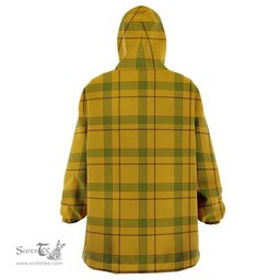 Scottish Houston Clan Tartan Oversized Blanket Hoodie - Classic Scottish Plaid Tartan Plaid