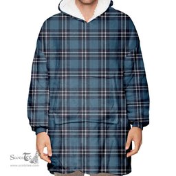 Scottish Earl of St Andrews Clan Tartan Oversized Blanket Hoodie - Classic Scottish Plaid Tartan Plaid