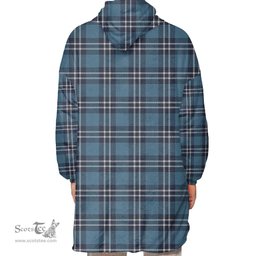 Scottish Earl of St Andrews Clan Tartan Oversized Blanket Hoodie - Classic Scottish Plaid Tartan Plaid