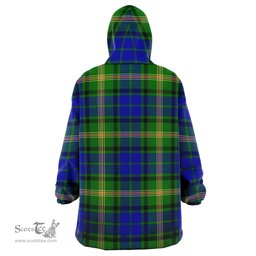 Scottish Maitland Clan Tartan Oversized Blanket Hoodie - Classic Scottish Plaid Tartan Plaid