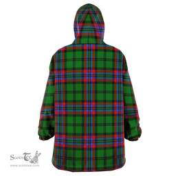 Scottish McGeachie Clan Tartan Oversized Blanket Hoodie - Classic Scottish Plaid Tartan Plaid
