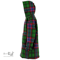 Scottish McGeachie Clan Tartan Oversized Blanket Hoodie - Classic Scottish Plaid Tartan Plaid