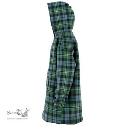 Scottish Melville Clan Tartan Oversized Blanket Hoodie - Classic Scottish Plaid Tartan Plaid